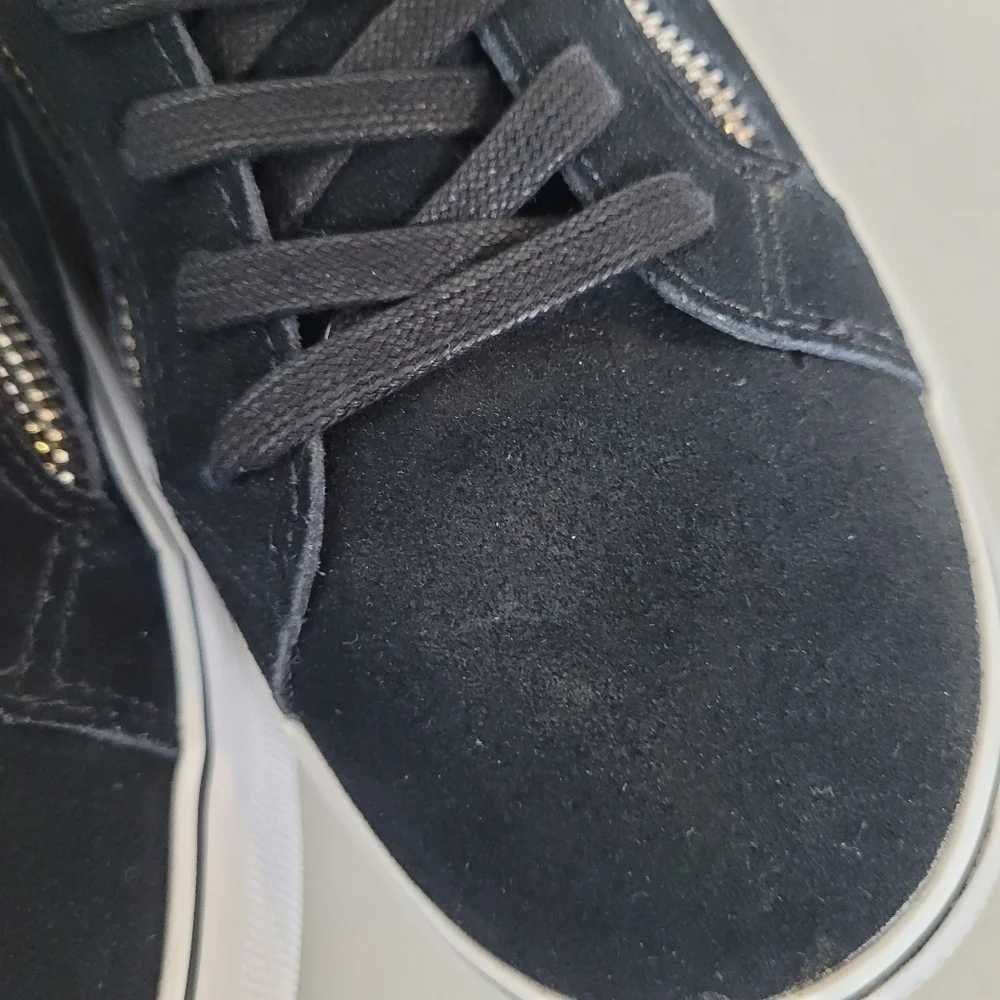Steve Madden Gryphon Suede Leather Platform Sneaker - 8.5